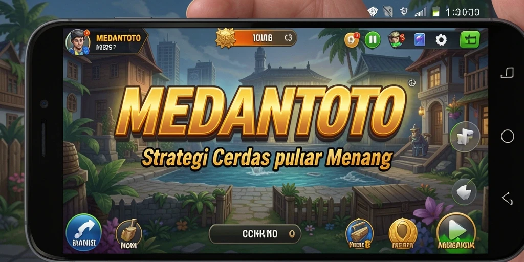 Tampilan gameplay MEDANTOTO yang menawan dan menantang.