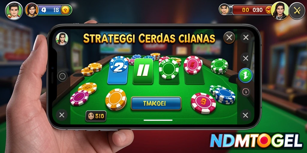 Screenshot dari gameplay NDMTOGEL yang menunjukkan strategi permainan yang mendebarkan.