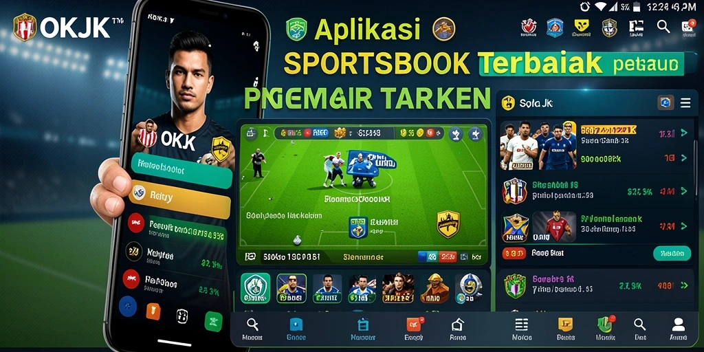 Tampilan gameplay OKJK dengan berbagai pilihan taruhan olahraga.