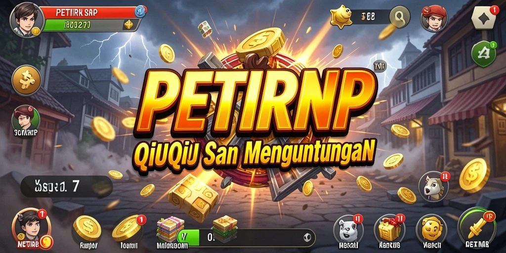 Gameplay QiuQiu yang seru dan menantang di PETIRRP.